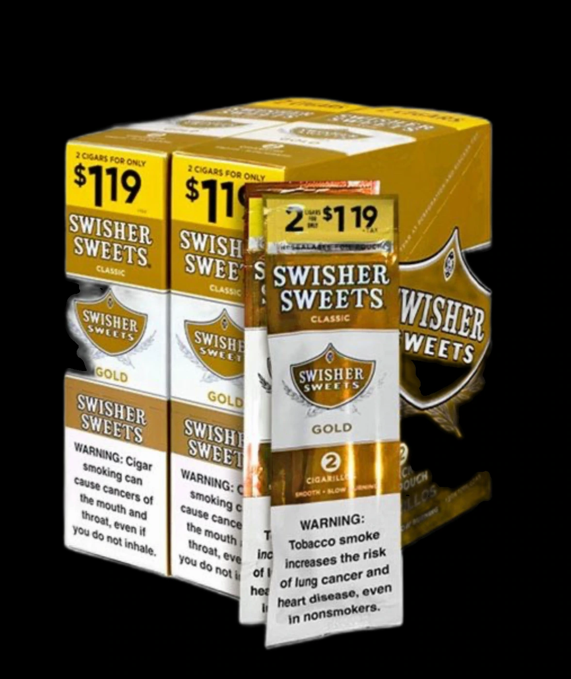 Swisher Sweets Cigarillos Gold